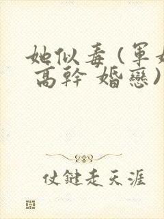 她似毒 (军婚 高干 婚恋)完结
