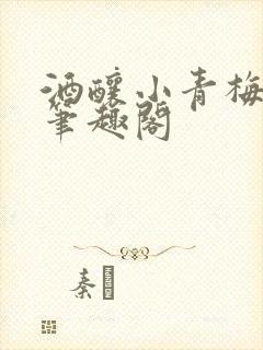 酒酿小青梅po笔趣阁