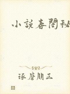 小说春闺秘史封面