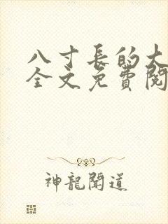 八寸长的大宝贝全文免费阅读封面