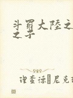 斗罗大陆之七怪之子
