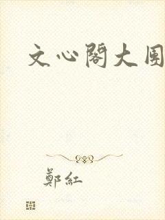 文心阁大团结封面