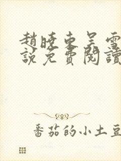 赵晓东吴雪晴小说免费阅读