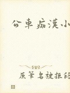 公车痴汉小说封面