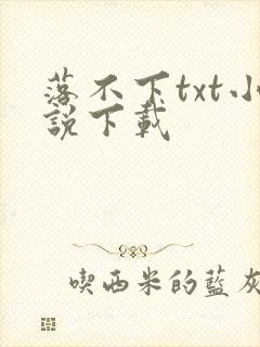 落不下txt小说下载