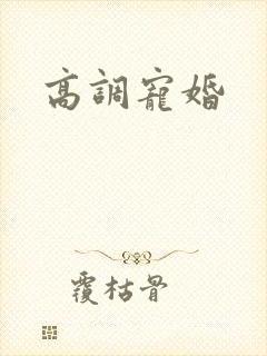 高调宠婚