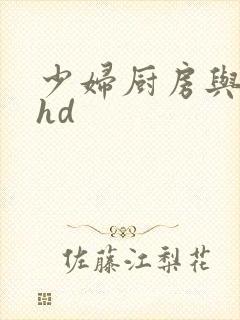 少妇厨房与子伦hd封面