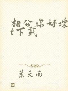 相公你好坏txt下载