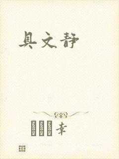 具文静封面