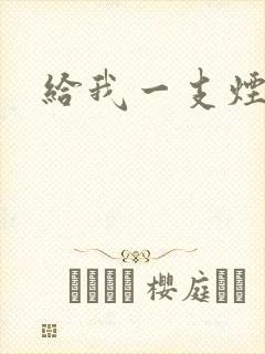 给我一支烟小说