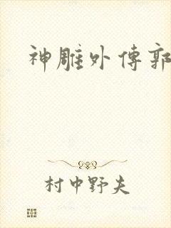 神雕外传郭襄封面