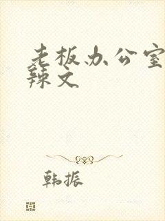 老板办公室系列辣文