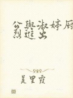 公与淑婷厨房猛烈进出