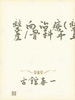 双向治疗(双/产/骨科年上)