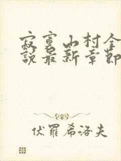 寂寞山村全部小说最新章节封面