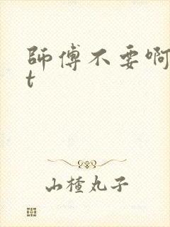 师傅不要啊txt