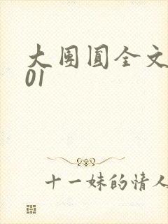 大团圆全文阅读01