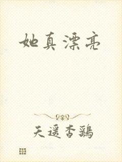 她真漂亮封面