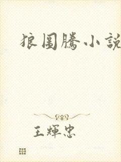 狼图腾小说