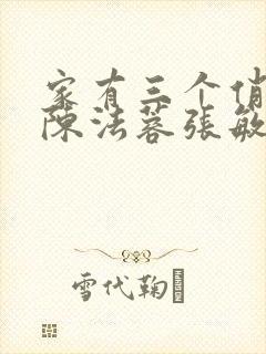 家有三个俏媳妇陈法蓉张敏