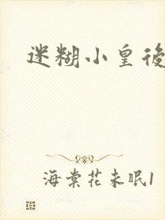 迷糊小皇后封面