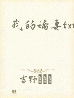 我的娇妻txt