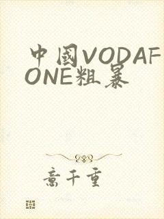 中国VODAFONE粗暴