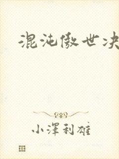 混沌傲世决