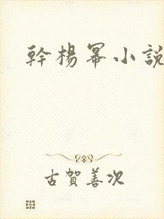 干杨幂小说