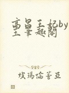 高昌王妃by黛玉笔趣阁