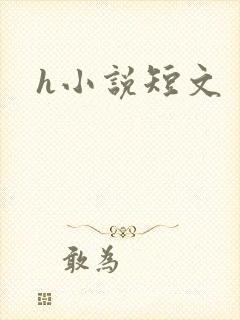 h小说短文封面