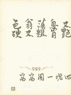 色翁荡息又大又硬又粗肖艳封面