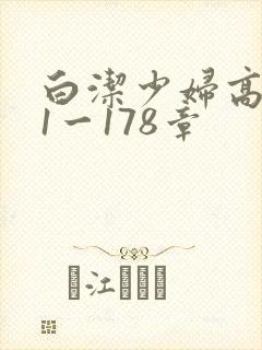 白洁少妇高义第1一178章