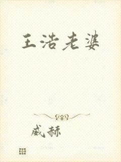王浩老婆