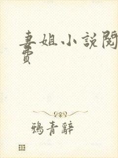 妻姐小说阅读免费