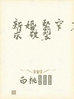 新婚 紧窄 哀求 破裂