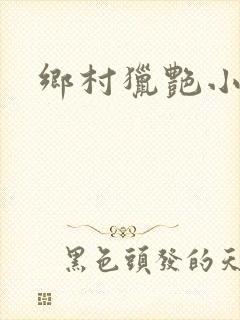 乡村猎艳小说
