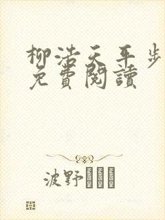 柳浩天平步青云免费阅读封面