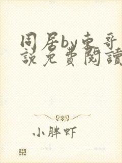 同居by东哥小说免费阅读全文无弹窗