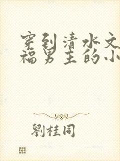 穿到清水文里造福男主的小说
