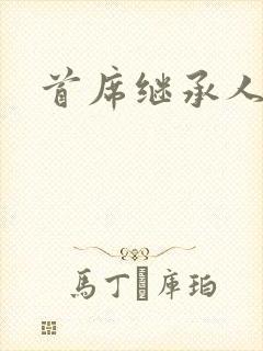 首席继承人