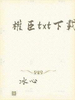 权臣txt下载