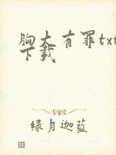 胸大有罪txt下载