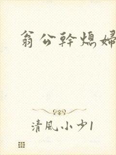 翁公干熄妇