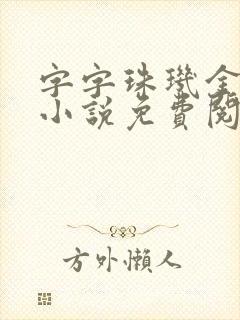 字字珠玑金银花小说免费阅读