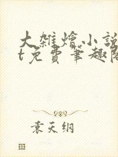 大杂烩小说txt免费笔趣阁封面