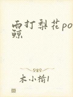 雨打梨花po问鲸