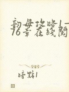 韵母攻略1—176章在线阅读