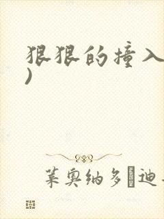 狠狠的撞入(h)