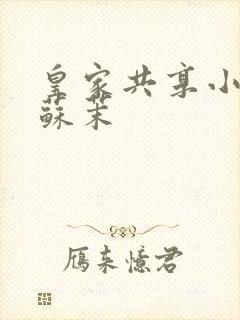 皇家共享小公主苏茉封面